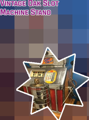Slot machine stand for sale